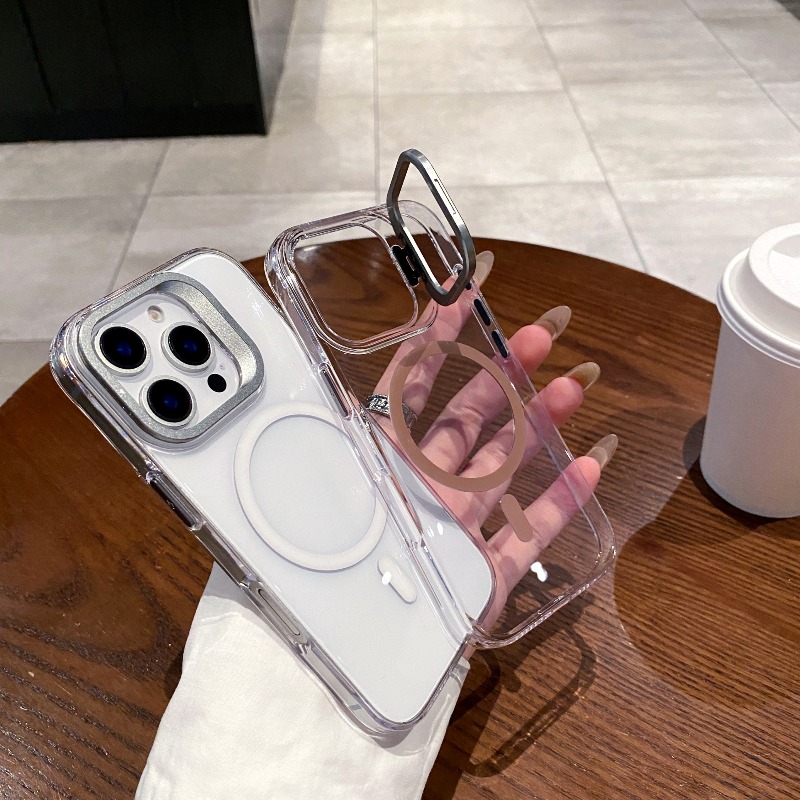 Magnetic Charging Stand - حامل عدسات فاخر لحافظة هاتف ماغسيف
