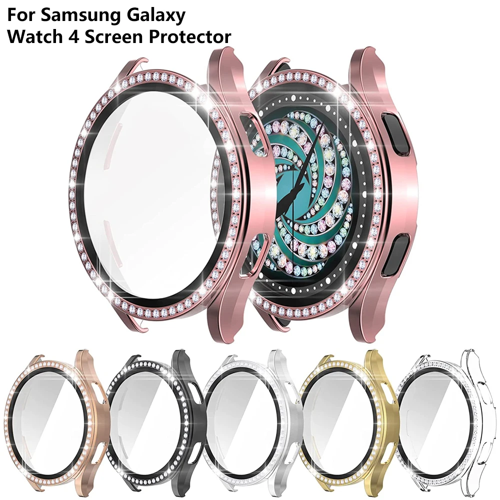 Accessories For Galaxy Watch 5 - حافظة زجاجية + حافظة لهاتف سامسونج
