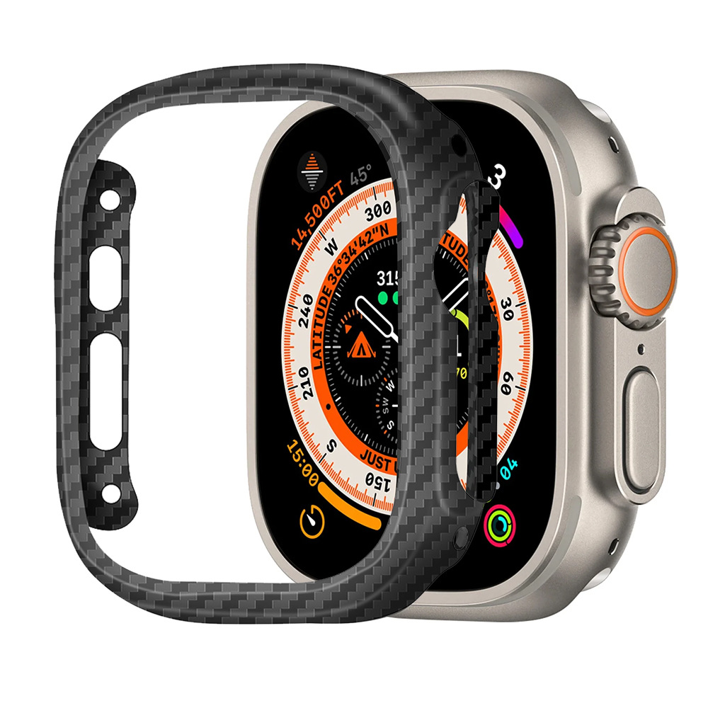 Watch Face Protector - كيفلر ألياف الكربون رقيقة الحال بالنسبة