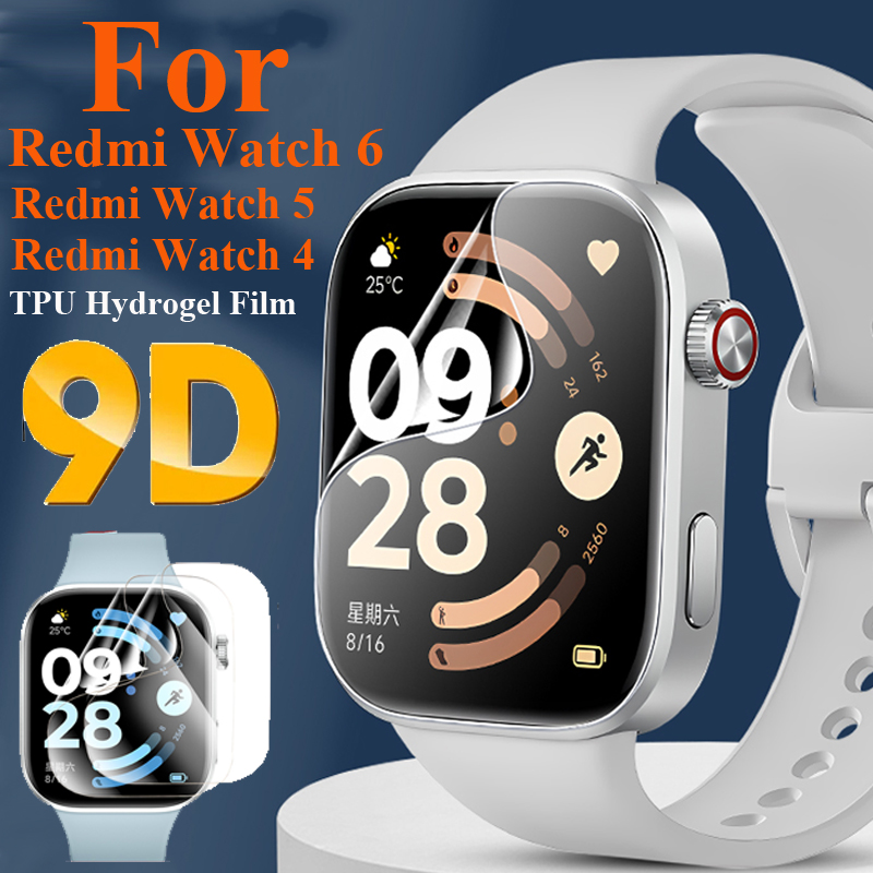 Watch Face Protector - 1-5 قطعة هيدروجيل طبقة رقيقة واقية