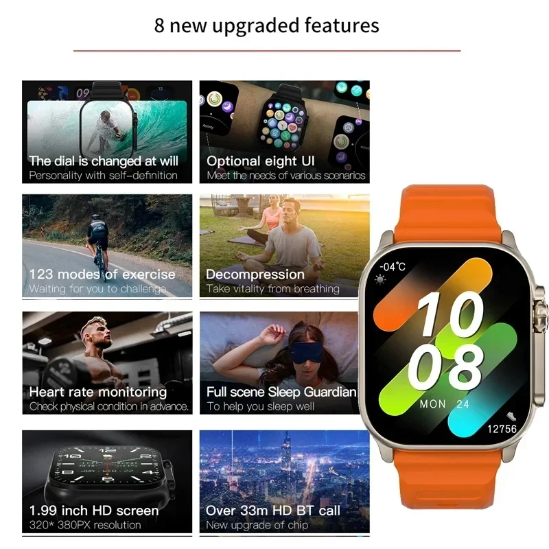 ساعة ذكية جديدة T10 Ultra مقاس - مراجعة Smartwatch Nexus وسعره