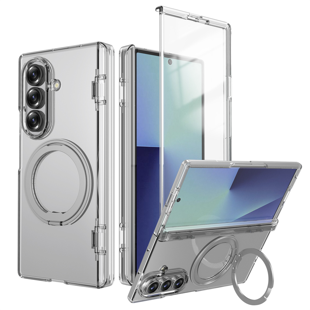 360 °   حافظة هاتف بمفصلة مغنا - مراجعة Magnetic Charging Stand وسعره