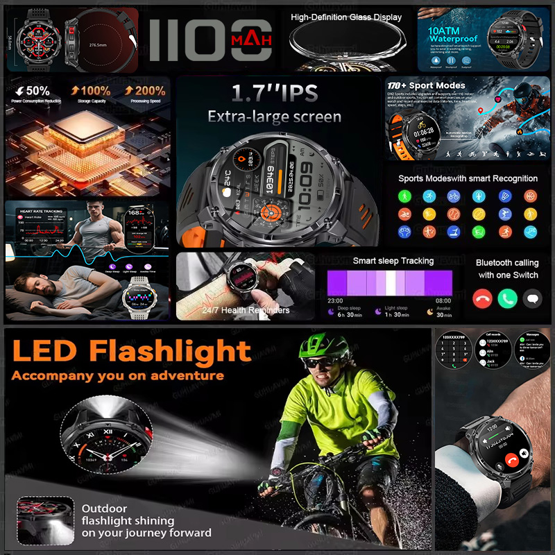 T-REX 3 ساعة ذكية عسكرية للرجا - مراجعة Smartwatch Store وسعره