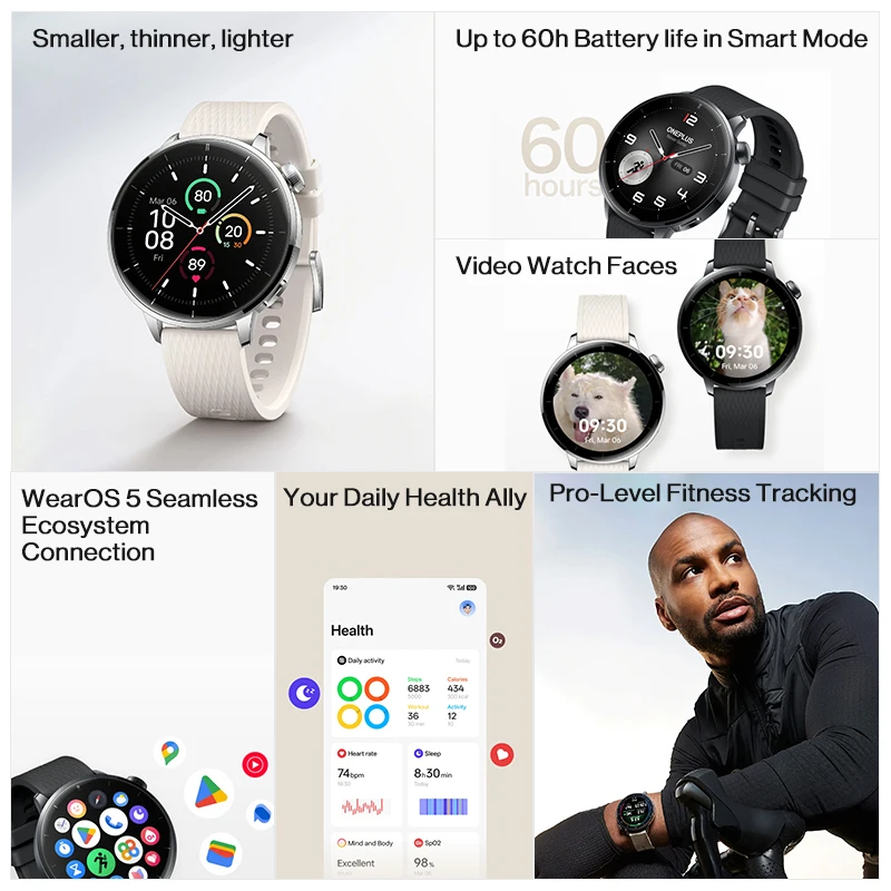 الإصدار العالمي من ساعة OnePlu - مراجعة Smartwatch Nexus وسعره