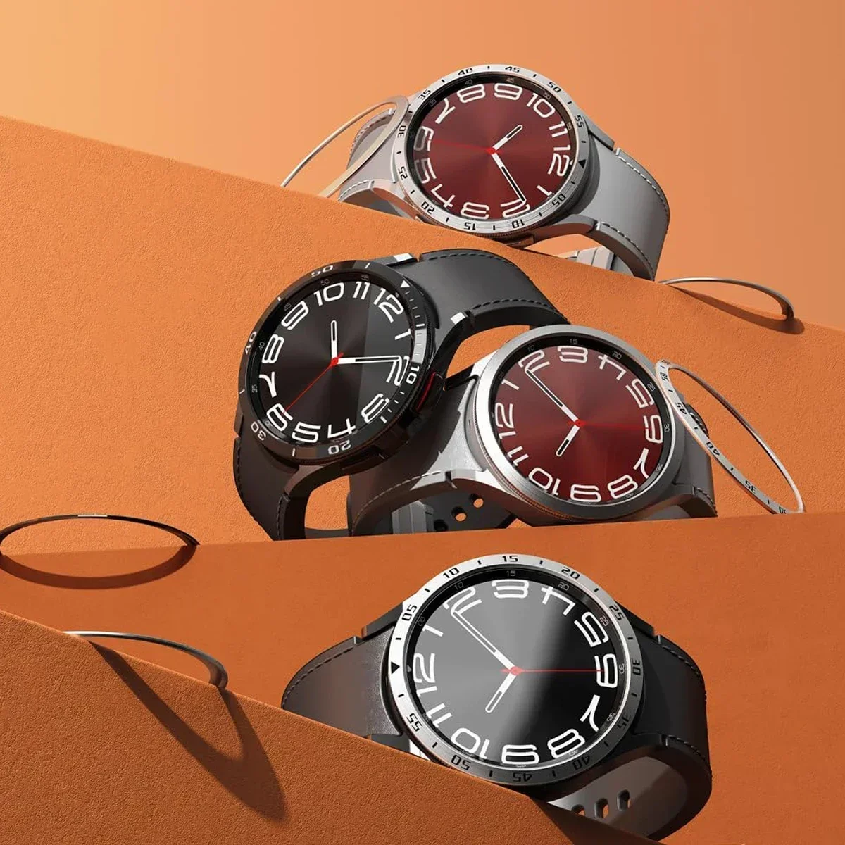 حلقة معدنية أنيقة لساعة سامسون - مراجعة Accessories For Galaxy Watch 5 وسعره