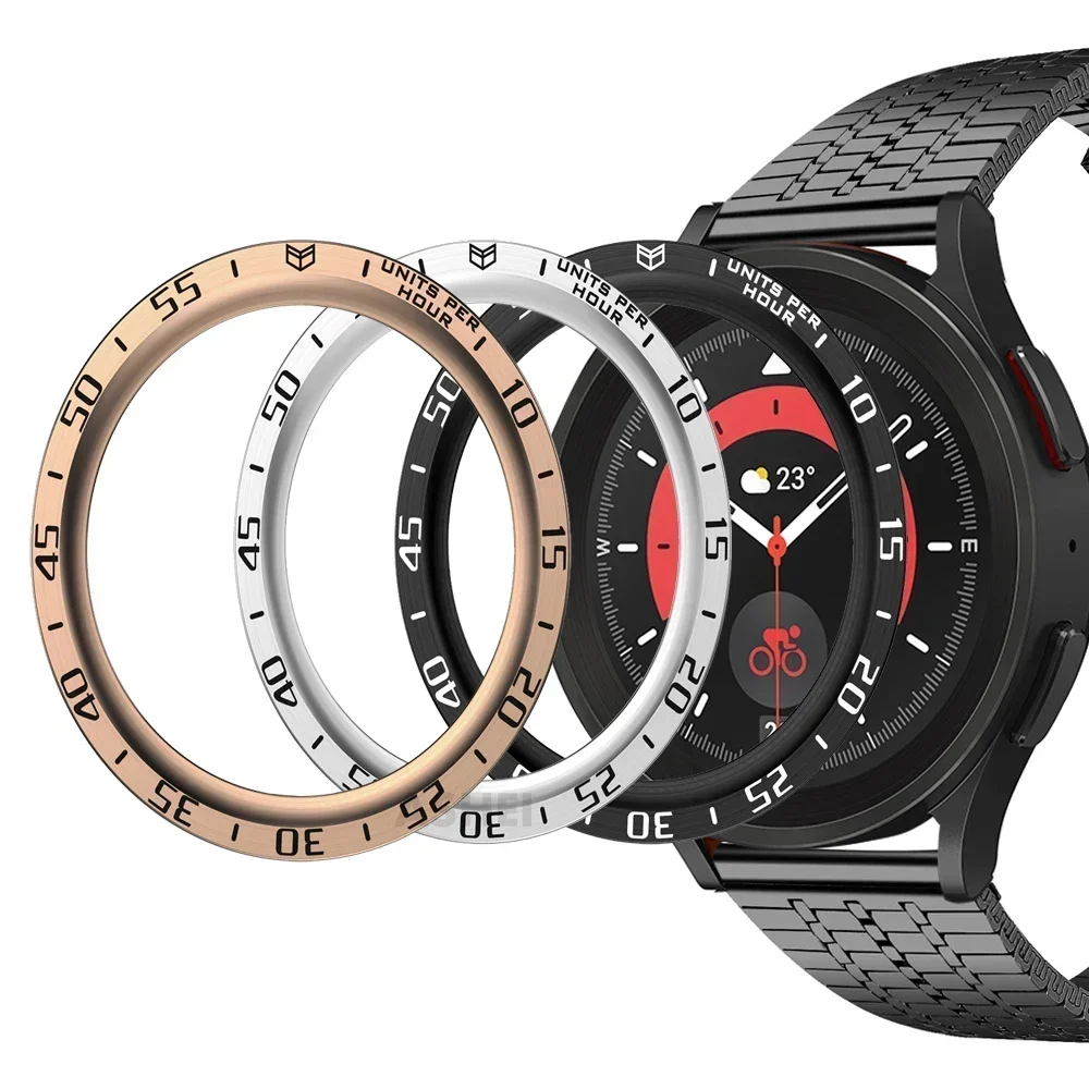 حلقة معدنية أنيقة لساعة سامسون - مراجعة Accessories For Galaxy Watch 5 وسعره