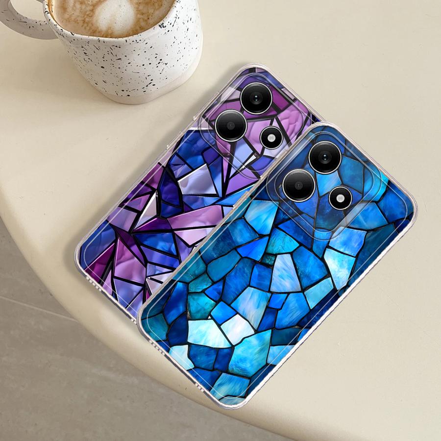 غطاء هاتف ناعم بنمط زهور ونافذ - مراجعة Xiaomi Redmi Note 13 وسعره