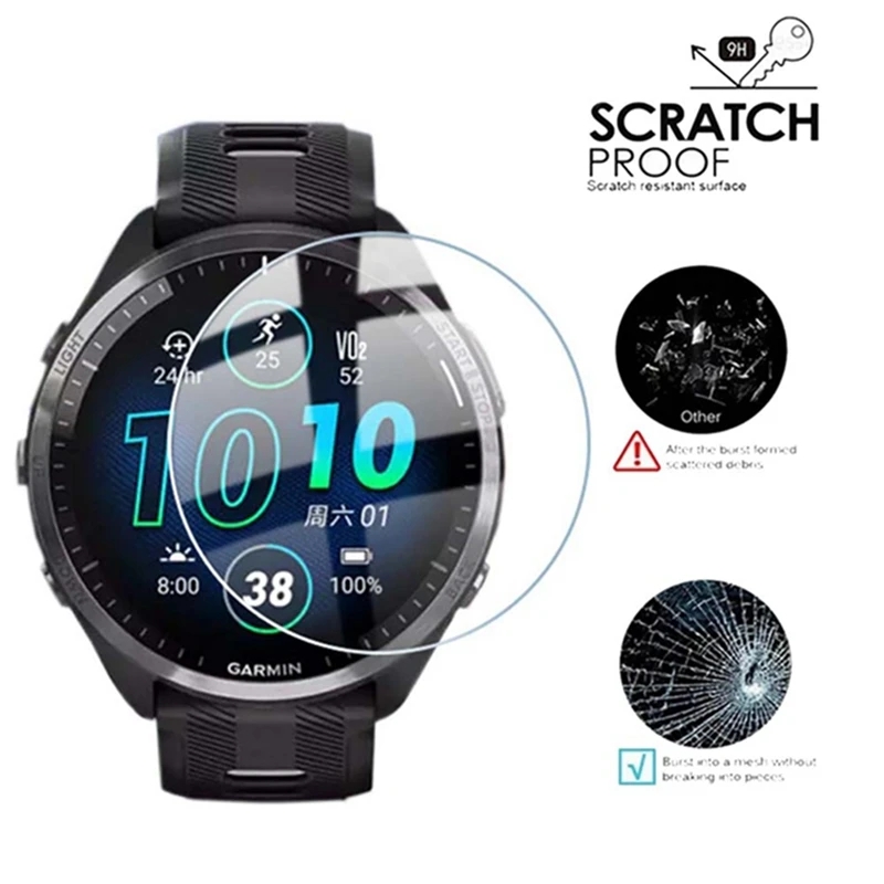 Smartwatch اكسسوارات الزجاج ال - مراجعة Watch Face Protector وسعره