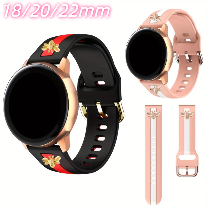 BUSKOZ سيليكون باند لساعة سامس - مراجعة Fossil Smartwatch Accessories وسعره
